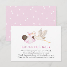 Pink Stork Boeken voor Baby insert kaart