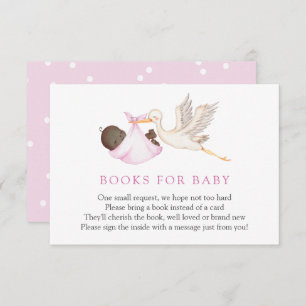 Pink Stork Boeken voor Baby insert kaart