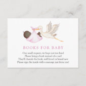 Pink Stork Boeken voor Baby insert kaart (Voorkant)