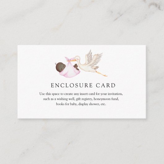 Pink Stork Custom Enclosure Kaart (Voorkant)