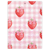 PINK STRAWBERRIES KLEMBORD (Achterkant)