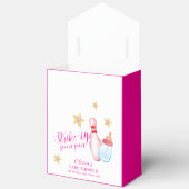 Pink Strike Up Some Fun Bowling Girly Baby Shower Bedankdoosjes (Open)