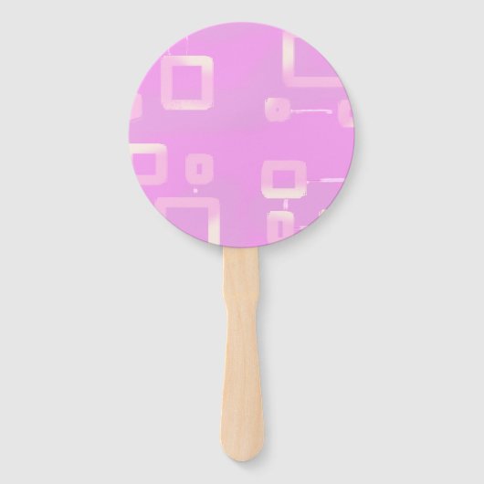 Pink Stripe Fans Handwaaier