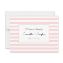 Pink Stripes Baby shower Advies, gebed