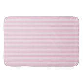 Pink Stripes Bath Mat (Voorkant)