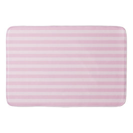Pink Stripes Bath Mat
