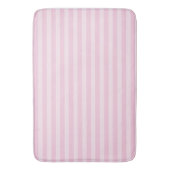 Pink Stripes Bath Mat (Voorkant Verticaal)