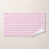 Pink Stripes Bath Towel Bad Handdoek (Handdoek)