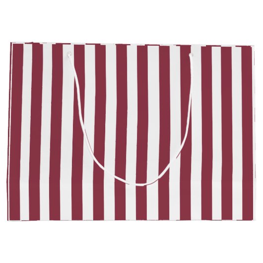 Pink Stripes Birthday Groot Cadeauzakje (Achterkant)