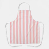 Pink Stripes Chef Baker Snoep Maker Schort (Voorkant)