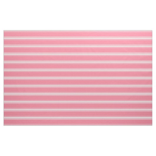 Pink Stripes custom stof (Yard (91,4 cm))
