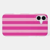 Pink Stripes  iPhone Hoesje (Achterkant horizontaal)
