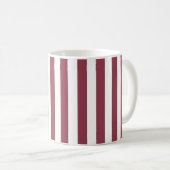Pink Stripes Koffiemok (Voorkant rechts)
