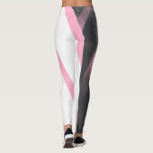 Pink Stripes Leggings (Achterkant)