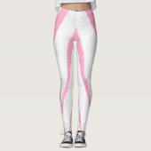 Pink Stripes Leggings (Voorkant)