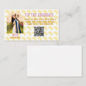 Pink Stripes Lemons Graduation Party Informatiekaartje (Voorkant / Achterkant)