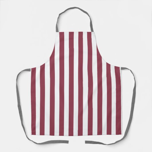 Pink Stripes  Schort (Voorkant)