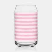 Pink Stripes Seamless Pattern Blikvorm Glas (Voorkant)