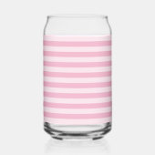 Pink Stripes Seamless Pattern Blikvorm Glas (Achterkant)