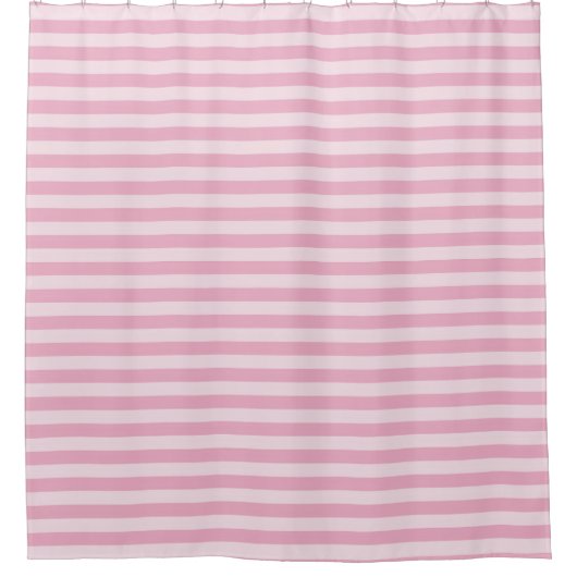 Pink Stripes Seamless Pattern Douchegordijn (Voorkant)