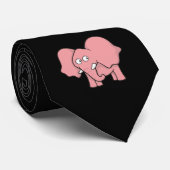 Pink Stropdas (Opgerold)