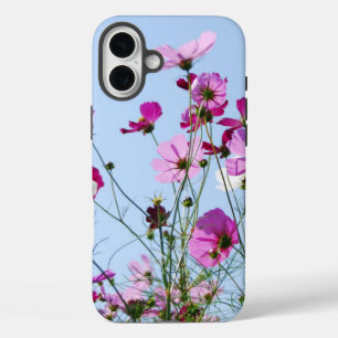 Pink Summer Meadow Foto iPhone 16 Plus Hoesje