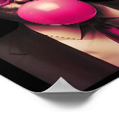 Pink Sungles Trump Bubble Gum Shirt 2024 Stem Pres Poster (Hoek)