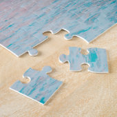 Pink Sunset and Ocean Legpuzzel (Zijkant)