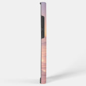 Pink Sunset Beach Phone Case Samsung Galaxy Hoesje (Rechterkant)