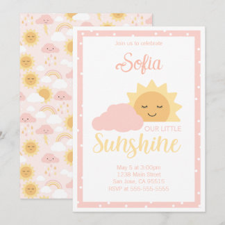 Pink Sunshine-thema Kaart