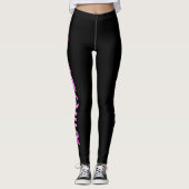 PINK SUPER STAR DANCER LEGGINGS (Voorkant)