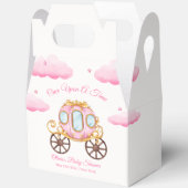 Pink Sweet Fairy Princess Carriage Baby Shower  Bedankdoosjes (Open)