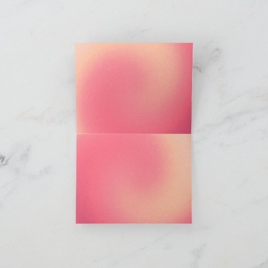 Pink Swirl Note-Kaart Kaart (Binnen)