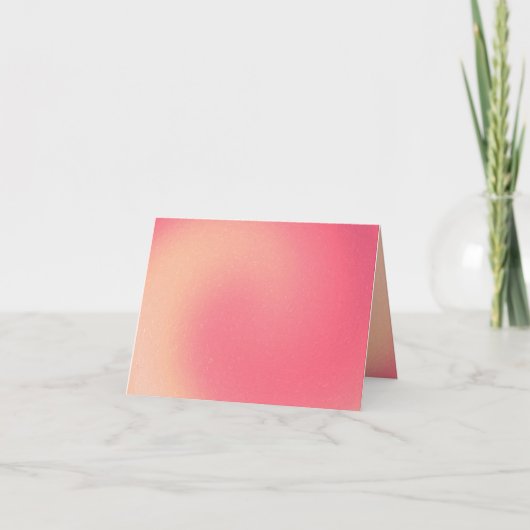 Pink Swirl Note-Kaart Kaart (Voorkant)