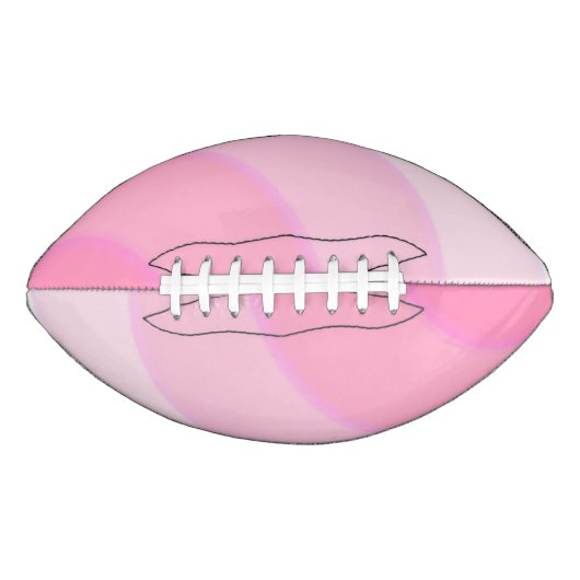 Pink Swirls American Football (Voorkant)