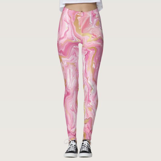 Pink Taffy Leggings (Voorkant)