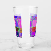 Pink tartan Fabric Pattern Cloth Madras Glas (Links)