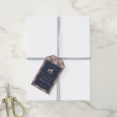 Pink Tartan Plaid Rocking Horse Birthday Favors Cadeaulabel (Met Touw)