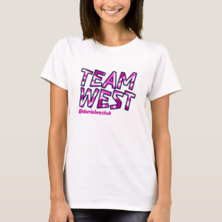 PINK TEAM WEST T-SHIRT