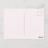 Pink Teddy Bear Girl Baby shower Uitnodiging (Achterkant)