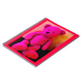 Pink Teddy Bear Notitieboek (Linkerzijde)