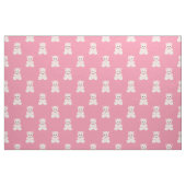 Pink Teddy Bears Fabric Stof (Fat Quarter)