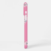 Pink Teddy Parade - Schattigee esthetische telefoo iPhone Hoesje (Linkerkant)