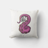 Pink Tentacle Kussen (Voorkant)