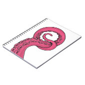 Pink Tentacle Notitieboek (Linkerzijde)
