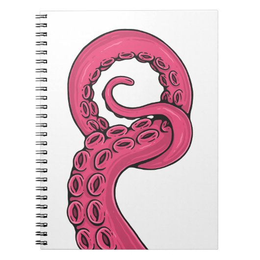 Pink Tentacle Notitieboek (Voorkant)