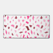 Pink Terrazzo Bureaumat (Voorkant)