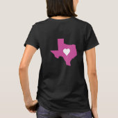 Pink Texas | I Love Texas T-shirt (Achterkant)