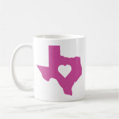 Pink Texas Koffiemok (Links)