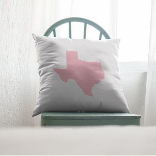 Pink Texas Kussen